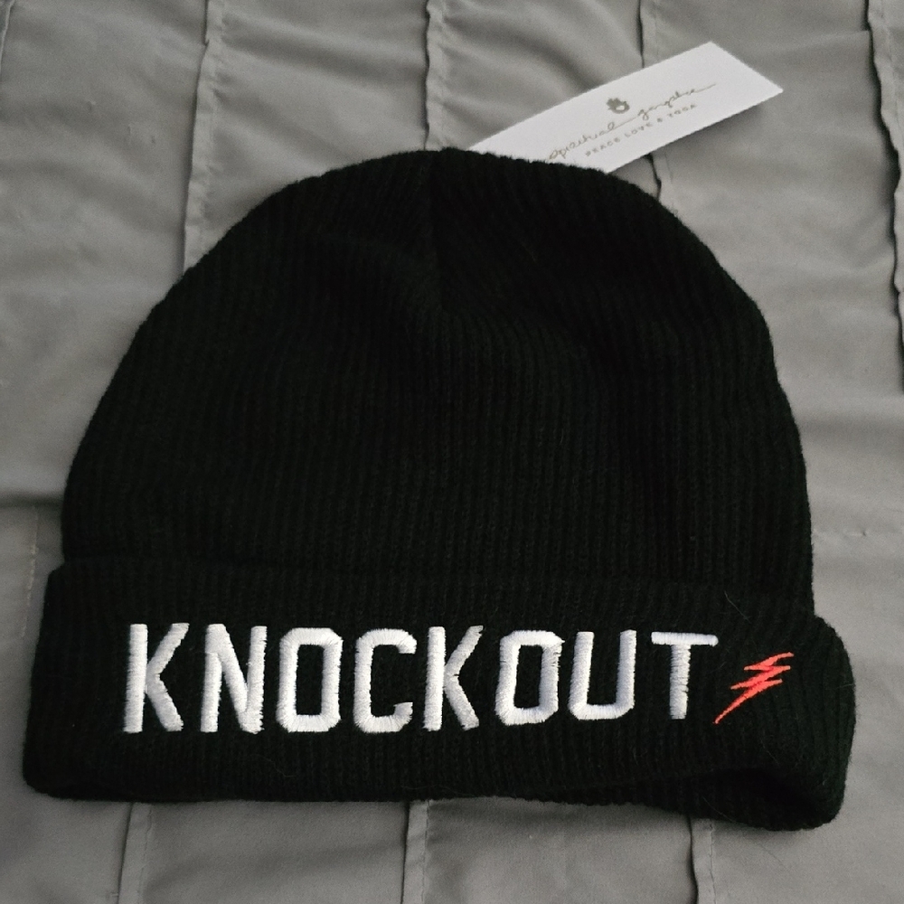 Spiritual Gangster Black Knockout Beanie